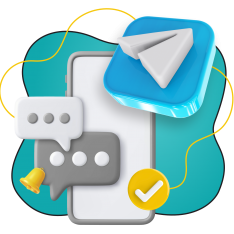 Создание Mini App для Telegram - КИБЕРшкола программирования для детей, компьютерные курсы для школьников, начинающих и подростков - KIBERone г. Видное