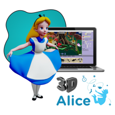 Alice 3d - КИБЕРшкола программирования для детей, компьютерные курсы для школьников, начинающих и подростков - KIBERone г. Видное