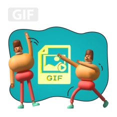 Gif-анимация - КИБЕРшкола программирования для детей, компьютерные курсы для школьников, начинающих и подростков - KIBERone г. Видное