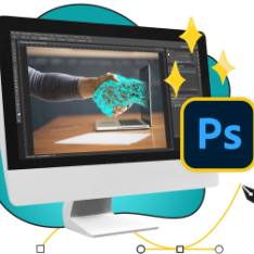 Волшебный Photoshop - КИБЕРшкола программирования для детей, компьютерные курсы для школьников, начинающих и подростков - KIBERone г. Видное