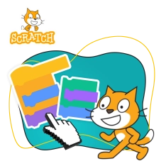 Scratch. Продвинутый уровень – создаём игры, как маленькие разработчики! - КИБЕРшкола программирования для детей, компьютерные курсы для школьников, начинающих и подростков - KIBERone г. Видное