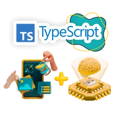 TypeScript + AI: создаём умные веб-приложения - КИБЕРшкола программирования для детей, компьютерные курсы для школьников, начинающих и подростков - KIBERone г. Видное