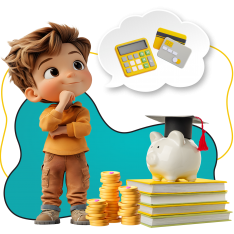 Финансовый интеллект вместе KIBERone - КИБЕРшкола программирования для детей, компьютерные курсы для школьников, начинающих и подростков - KIBERone г. Видное