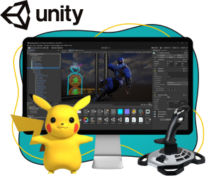 Мир трехмерных игр на Unity 3D - Школа программирования для детей, компьютерные курсы для школьников, начинающих и подростков - KIBERone г. Видное